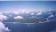 Aerial view of Nauru