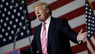 Republican presidential nominee Donald Trump speaks at a campaign rally in Manheim, Pennsylvania, U.S., October 1, 2016. REUTERS/Mike Segar
