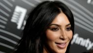 File photo of Kim Kardashian West as she participates in a television interview at the 20th Annual Webby Awards in Manhattan, New York. REUTERS/Mike Segar/File Photo