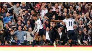 Tottenham's Dele Alli celebrates scoring their second goal Action Images via Reuters / Andrew CouldridgeLivepic