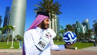 Qatar’s first professional boxer, Sheikh Fahad Al Thani