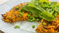 Baked Sweet Potato Rosti (Photo by Goran Kosanovic for The Washington Post)