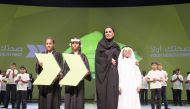  HH Sheikha Moza bint Nasser today witnessed the celebration of the 5th anniversary of the health campaign Sahtak Awalan: Your Health First.