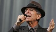 Canadian singer-songwriter Leonard Cohen performs at the Glastonbury Festival 2008 in Somerset, southwest England on June 29, 2008. REUTERS/Luke MacGregor
