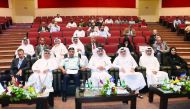 Officials and participants at the workshop. 