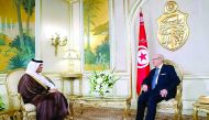 Foreign Minister H E Sheikh Mohammed bin Abdulrahman Al Thani met with Tunisian President Beji Caid Essebsi. The meeting dealt with bilateral relations and means to enhance them. They also discussed a number of issues of joint interest. The Foreign Minist