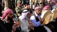 Iraqi Yezidis gather to perform their religious rituals after they return to their home following the operation to clear Bashiqa town, Mosul, November 12, 2016. (Anadolu Agency) 