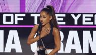 Ariana Grande accepts the award for artist of the year at the 2016 American Music Awards in Los Angeles, California, US, November 20, 2016. (Reuters/Mario Anzuoni)