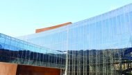 Northwestern University in Qatar's new award-winning building within the Education City.