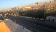 Al Khartoum Hospital street. Photo credit: Twitter/@IsSoOzZ