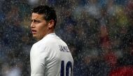 Real Madrid's James Rodriguez. REUTERS/Susana Vera

