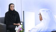 H E Sheikha Hind bint Hamad Al Thani, Vice-Chairperson and CEO of Qatar Foundation for Education, Science and Community Development (QF), during the QNA interview.
