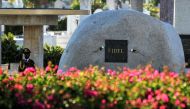 View of Fidel Castro's tomb at the Santa Ifigenia cemetery in Santiago de Cuba on December 4, 2016. Fidel Castro's ashes were buried alongside national heroes in the cradle of his revolution, as Cuba opens a new era without the communist leader who ruled 