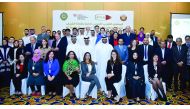 Participants at the fourth edition of 'Arab- European Young Leaders Forum’ held in Doha.