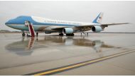 Air Force One sits on the tarmac at Joint Base Andrews in Maryland on Tuesday, the same morning that U.S. president-elect Donald Trump urged the government to cancel the purchase of two new jets from Boeing saying they would be too expensive. (Kevin Lamar