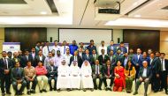 AAB Parts Division team with dealers. 