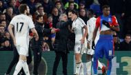 File photo of Manchester United's Zlatan Ibrahimovic with manager Jose Mourinho. Reuters / Stefan Wermuth