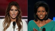 Melania Trump and Michelle Obama