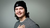 Lukas Forchhammer of the band Lukas Graham poses for a picture in Manhattan, New York City, U.S., December 20, 2016. REUTERS/Andrew Kelly
