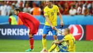 Zlatan Ibrahimovic & Victor Lindelof 