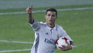 Cristiano Ronaldo called Syria’s long-suffering children as the “real heroes” and assured them of help in Aleppo and other war-stricken cities. (REUTERS).