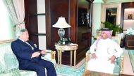 Secretary-General of the Foreign Ministry Dr Ahmed bin Hassan Al Hammadi met yesterday with Japanese Ambassador to Qatar Seiichi Otsuka. Talks covered bilateral relations and means to promote mutual cooperation.