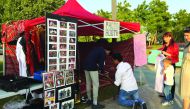 The photo booth at MIA Park bazaar yesterday. 