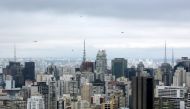 FILE PHOTO: Media helicopters fly over Paulista Avenue where people are protesting against Brazil President Dilma Rousseff calling for her impeachment in Sao Paulo, March 13, 2016 (REUTERS / Paulo Whitaker Whitaker) 