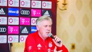 Bayern Munich's Coach Carlo Ancelotti 