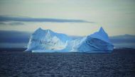 An iceberg in the western Antarctic peninsula. 