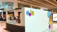 The pop-up retail store at Landmark Mall.