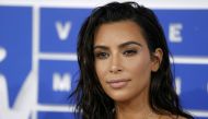 Kim Kardashian arrives at the 2016 MTV Video Music Awards in New York, U.S., August 28, 2016. REUTERS/Eduardo Munoz/File photo
