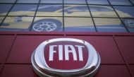 The Fiat logo is pictured at a car dealership at Motor Village in Los Angeles, California October 13, 2014. REUTERS/Mario Anzuoni
