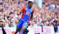 Ivory Coast's Winger Wilfried Zaha.
