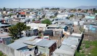 Shacks are seen at an informal settlement near Cape Town, South Africa, September 14, 2016 (Nicky Milne / Thomson Reuters Foundation)