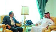 Minister of State for Foreign Affairs H E Sultan bin Saad Al Muraikhi met yesterday with Kazakhstan's Special Envoy for Middle East and Africa, Baghdad Amreyev, who is also an adviser of Kazakhstan's Prime Minister. They discussed bilateral relations and 