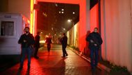  Police officers take security measures as Abdulgadir Masharipov the main suspect behind the deadly attack on an Istanbul nightclub during new year's celebrations was captured during a police operation on a residence in Istanbul's Esenyurt district on Jan