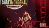 Shreya Ghoshal performing in Qatar (Photo: Shaji Panicker)