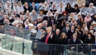 U.S. President Donald Trump delivers his inaugural address on the West Front of the U.S. Capitol on January 20, 2017 in Washington, DC. In today's inauguration ceremony Donald J. Trump becomes the 45th president of the United States. Chip Somodevilla/Gett