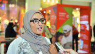 Dana Haidan, Head of Corporate Social Responsibility at Vodafone Qatar. Pic: Baher Amin / The Peninsula