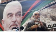 Leader of the Northern Branch of the Islamic Movement in Israel, Sheikh Raed Salah addresses to the crowd during his welcoming ceremony, after he was released from Israeli prison, in Umm al-Fahm, Israel on January 17, 2017. (Mostafa Alkharouf - Anadolu Ag