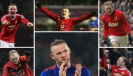 A combination of pictures of Wayne Rooney (AFP)