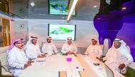 Officials discuss preparations for the National Sport Day celebrations.
