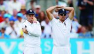 This August 2016 file photo shows England’s Joe Root and Alastair Cook (right) during Test against Pakistan at the Oval. 