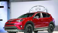 Toyota introduces the RAV4 Adventure at the Chicago Auto Show on February 9, 2017 in Chicago, Illinois. The auto show, which is the nation's largest, is open to the public February 11-20. Scott Olson/Getty Images/AFP