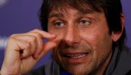 Chelsea manager Antonio Conte during the press conference. Reuters / John Sibley 
