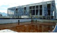 A view of the Olympic Aquatics Stadium, which was used for the Rio 2016 Olympic Games in Rio de Janeiro.