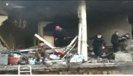 An image grab taken from a video broadcasted by the Al-Ikhbariya Al-Souriya TV channel on February 25, 2017.