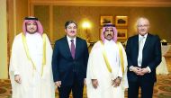 Secretary-General at the Foreign Ministry, Dr Ahmed bin Hassan Al Hammadi, held a farewell ceremony in honour of Ambassador of Turkey to Qatar Ahmad Demirok and Ambassador of Jordan Zahi Mohammad Al Samadi.
