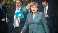 German Chancellor Angela Merkel is seen prior to a meeting with Botswana's President at the Chancellery in Berlin on March 7, 2017. AFP / Odd ANDERSEN